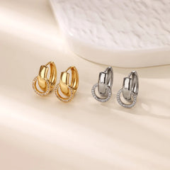 Elegant Gold Plated Earrings