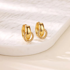 Elegant Gold Plated Earrings
