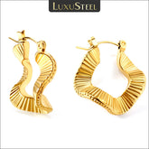 Luxury Vintage Square Hoop Earrings