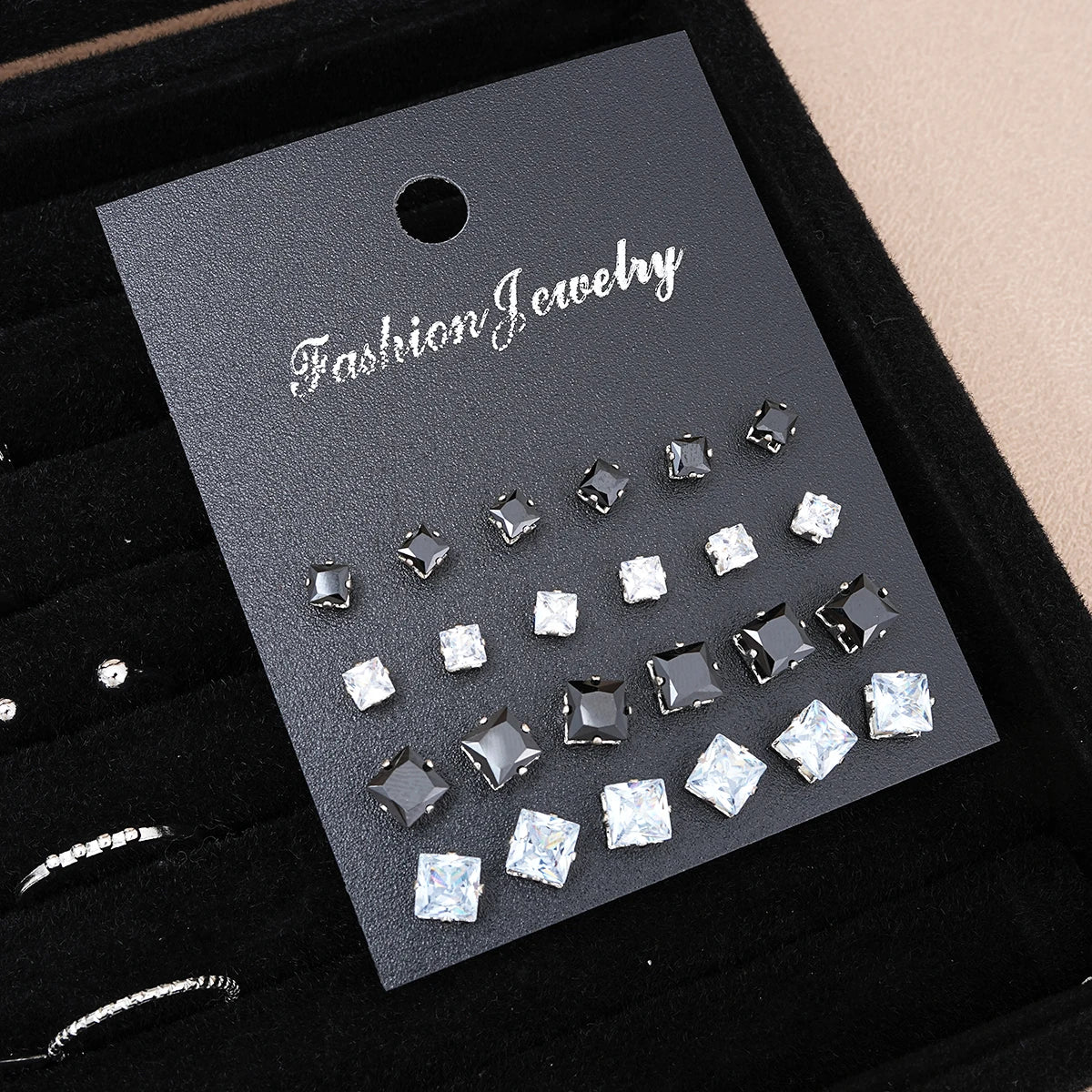 51-Piece Silver Jewelry Set – Butterfly Heart Pearl Necklace, Earrings & Rings for Women
