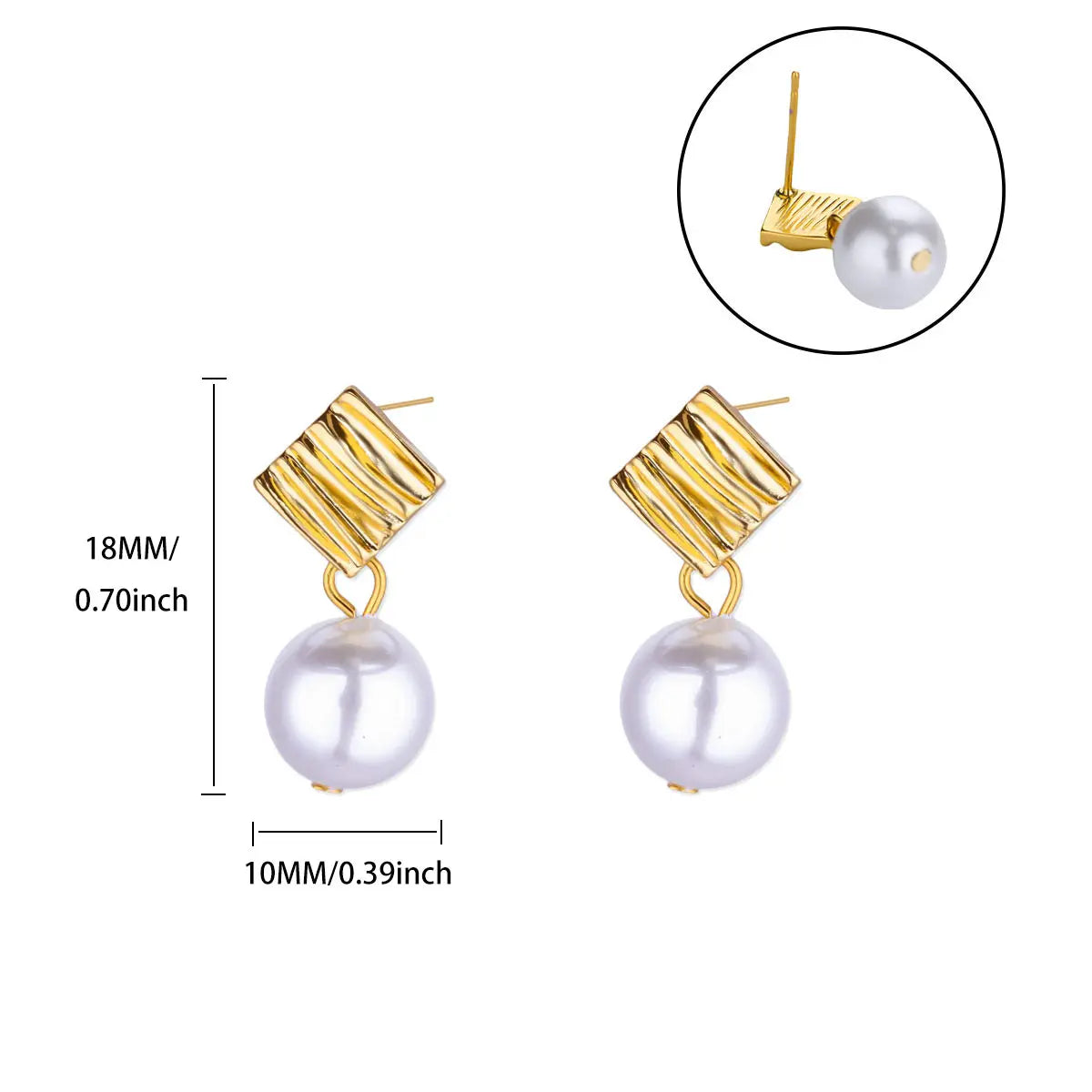 Elegant Gold Plated Earrings