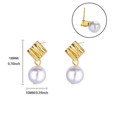 Elegant Gold Plated Earrings