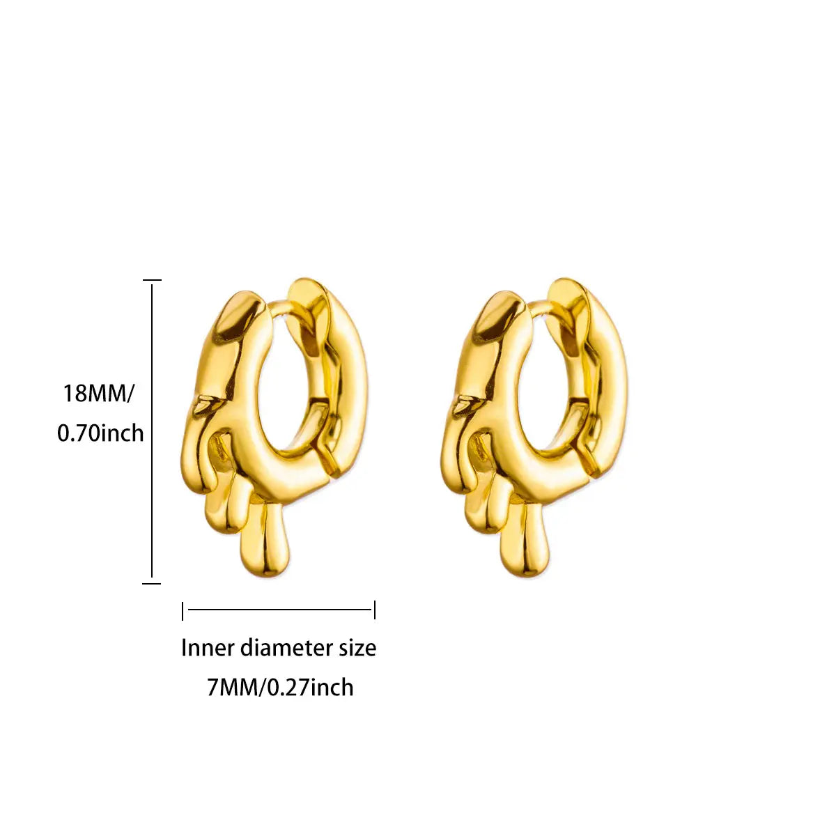 Elegant Gold Plated Earrings