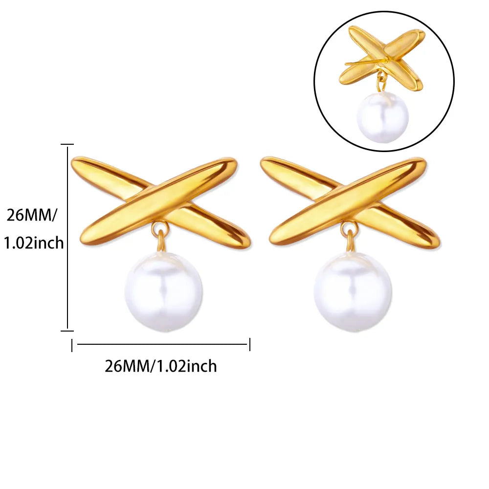 Elegant Gold Plated Earrings