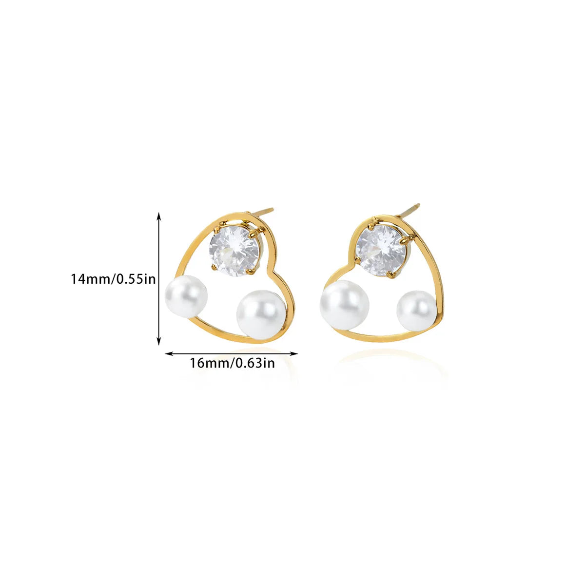 Elegant Gold Plated Earrings
