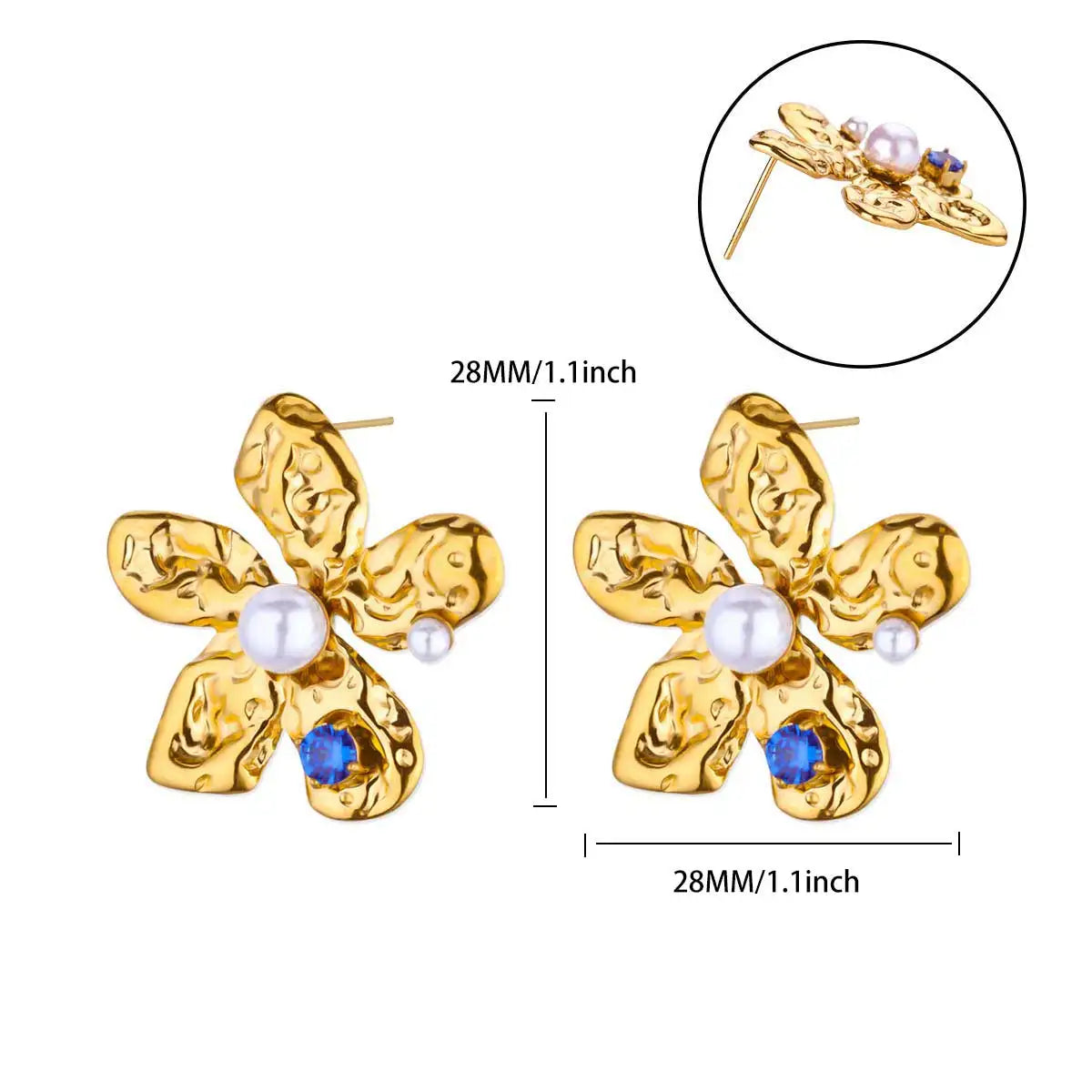 Elegant Gold Plated Earrings