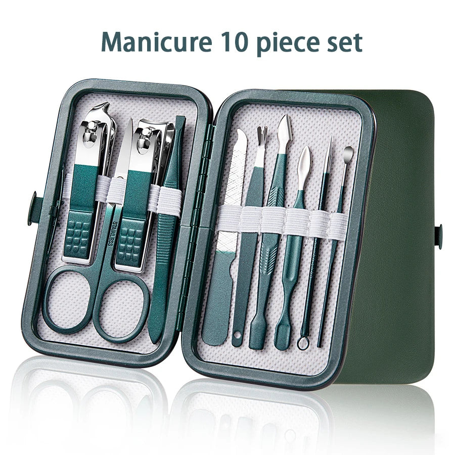 Nail Care Tool Set – Precision Clipping &amp Trimming Stainless Steel Manicure
