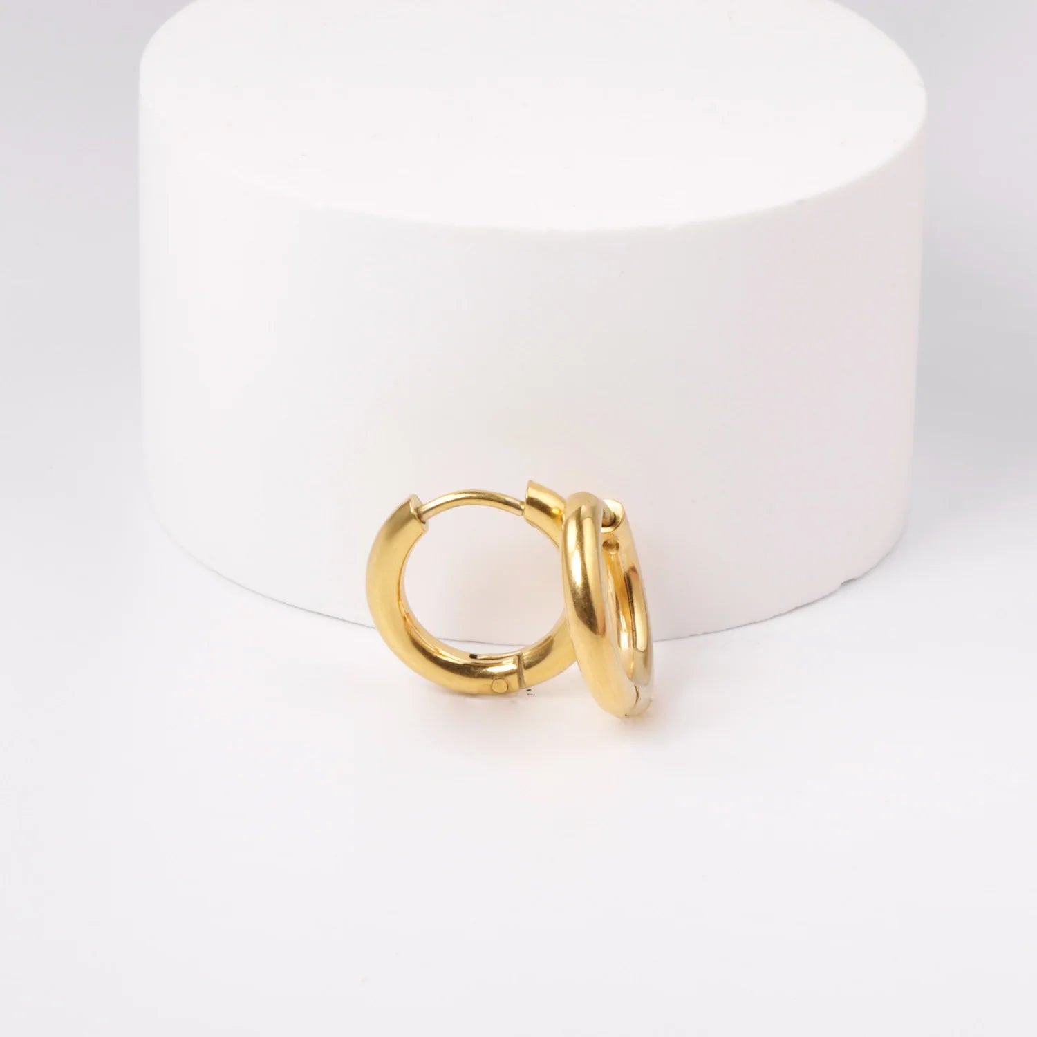 Luxury Vintage Square Hoop Earrings