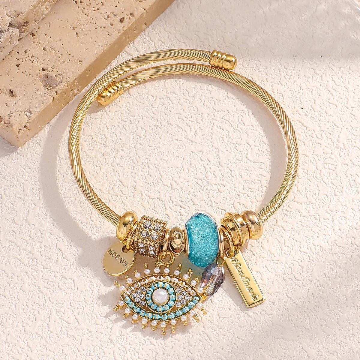 Luxury Evil Eye Beaded Bracelet