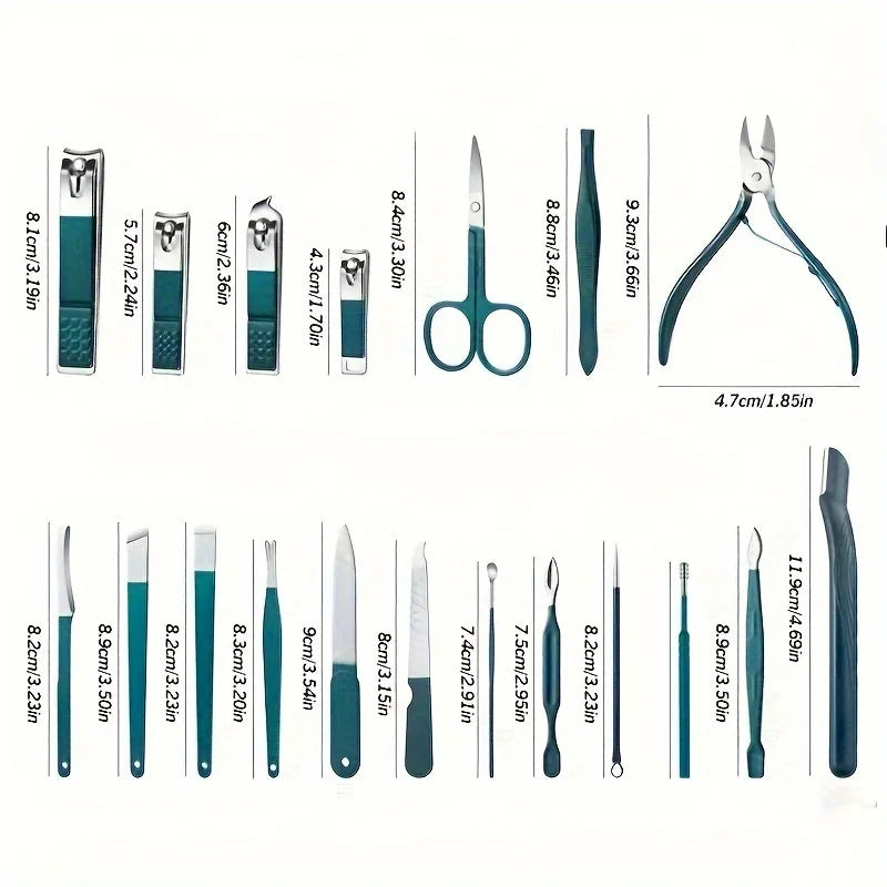 Nail Care Tool Set – Precision Clipping &amp Trimming Stainless Steel Manicure