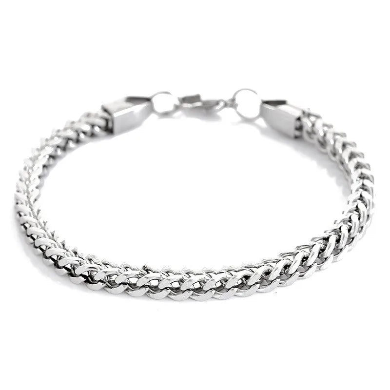 Luxury Magnetic Stainless Steel Bracelet – Couple Adjustable Jewelry