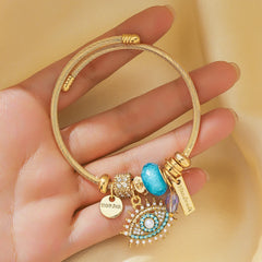 Luxury Evil Eye Beaded Bracelet