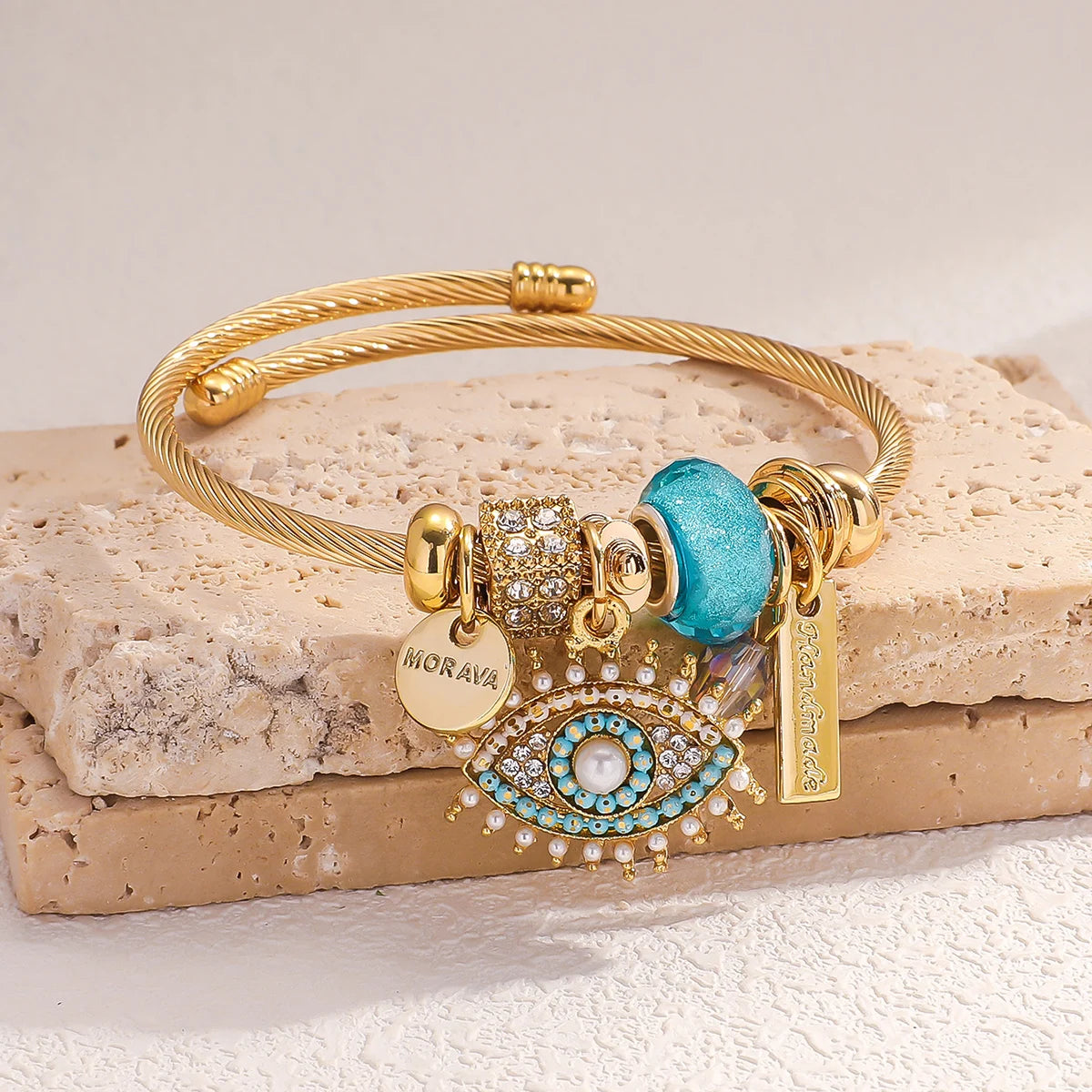 Luxury Evil Eye Beaded Bracelet