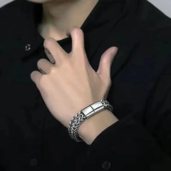 Magnetic Double Steel Bracelet